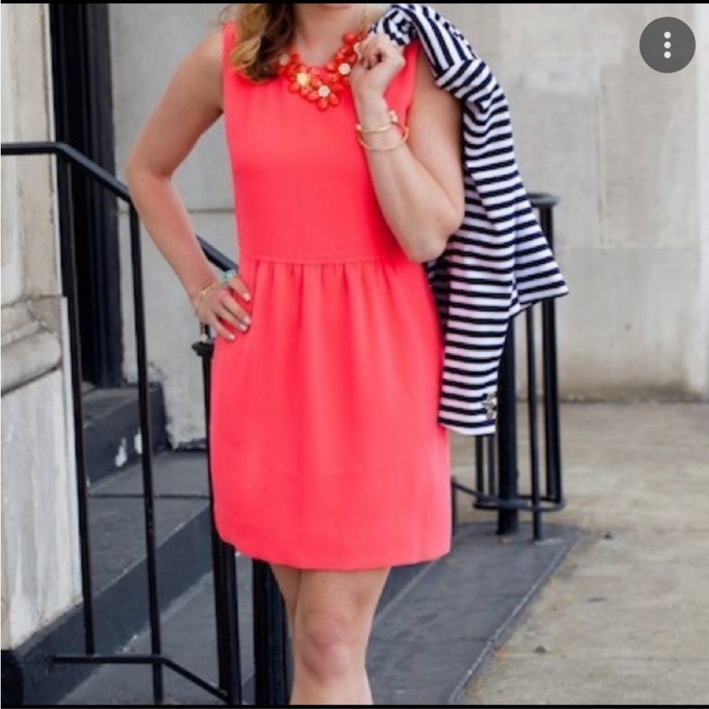 J Crew Coral Dress